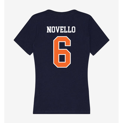 FPU - NCAA Men's Soccer : Bernardo Novello - Classic Shersey Women's V-Neck T-Shirt-1