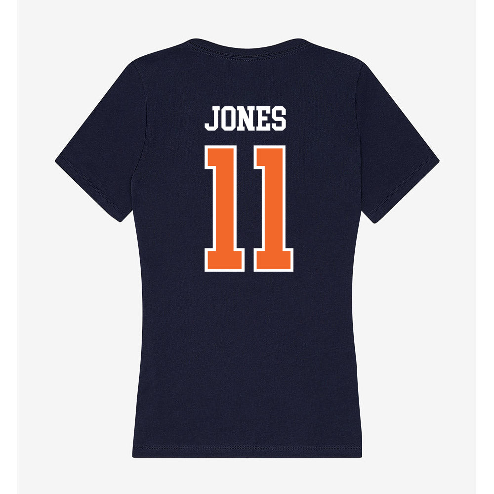 FPU - NCAA Men's Basketball : Loukas Jones - Classic Shersey Women's V-Neck T-Shirt-1