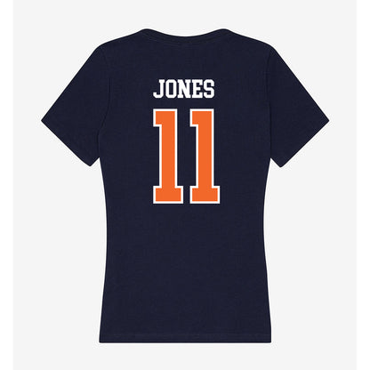FPU - NCAA Men's Basketball : Loukas Jones - Classic Shersey Women's V-Neck T-Shirt-1