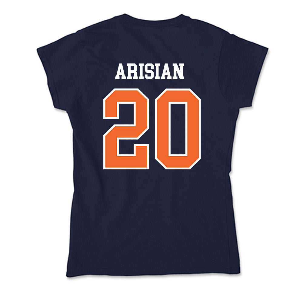 FPU - NCAA Men's Basketball : Arman Arisian - Classic Shersey Soft Style Women’s T-Shirt-1