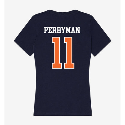 FPU - NCAA Women's Basketball : Alexa Perryman - Classic Shersey Women's V-Neck T-Shirt-1