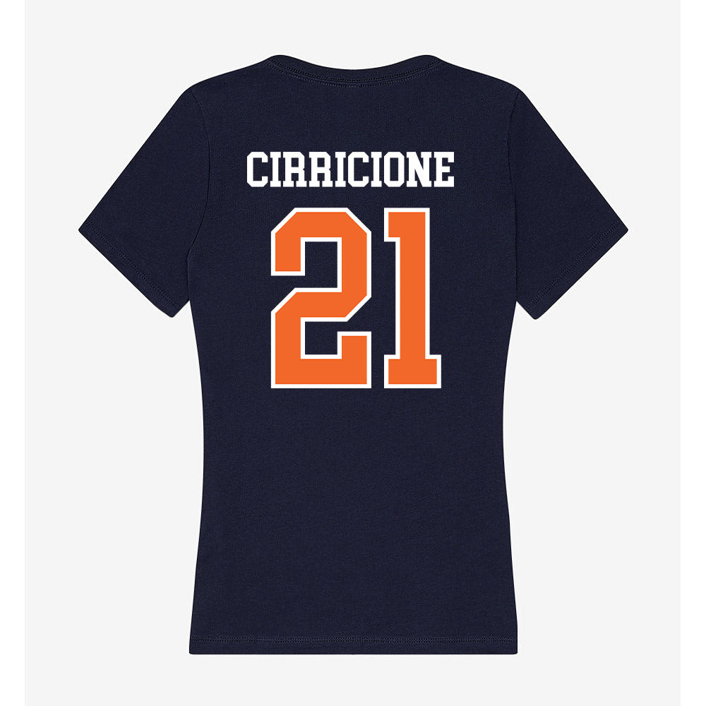 FPU - NCAA Men's Basketball : Gavyn Cirricione - Classic Shersey Women's V-Neck T-Shirt-1