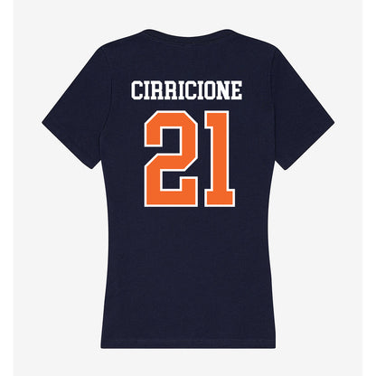 FPU - NCAA Men's Basketball : Gavyn Cirricione - Classic Shersey Women's V-Neck T-Shirt-1