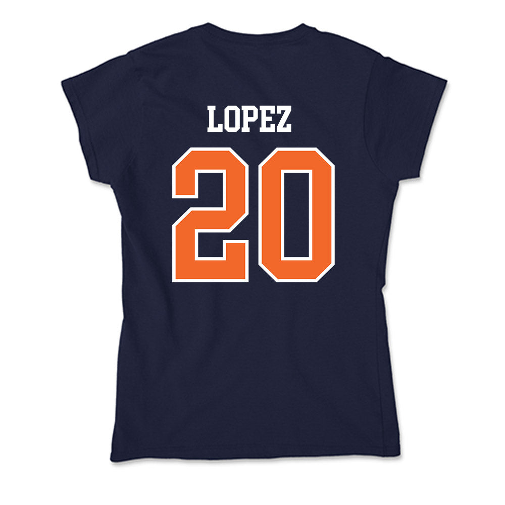 FPU - NCAA Men's Soccer : Bryan Lopez - Classic Shersey Soft Style Women’s T-Shirt-1