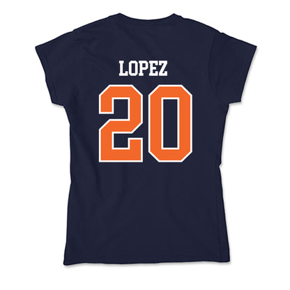 FPU - NCAA Men's Soccer : Bryan Lopez - Classic Shersey Soft Style Women’s T-Shirt-1
