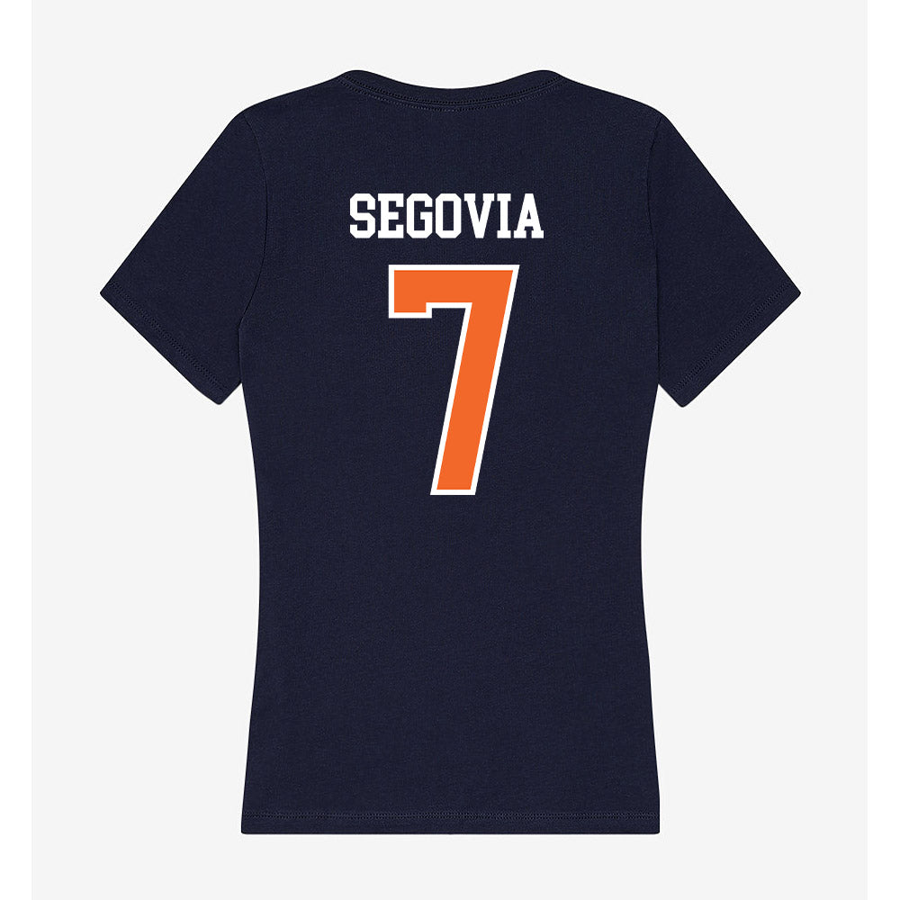 FPU - NCAA Men's Soccer : Giovanni Segovia - Classic Shersey Women's V-Neck T-Shirt-1