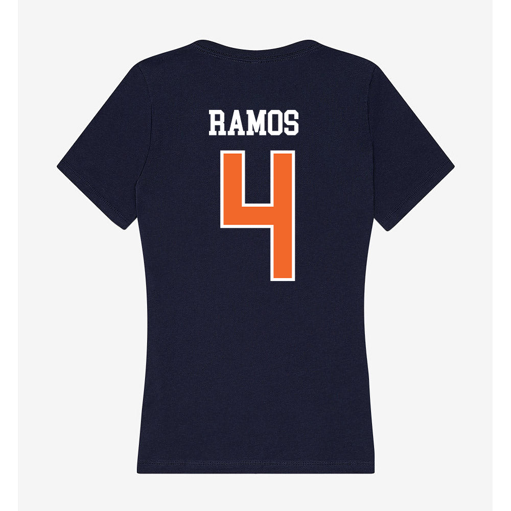 FPU - NCAA Men's Water Polo : Samuel Ramos - Classic Shersey Women's V-Neck T-Shirt-1