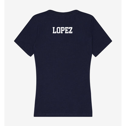 FPU - NCAA Women's Track & Field : Syndel Lopez - Classic Shersey Women's V-Neck T-Shirt-1
