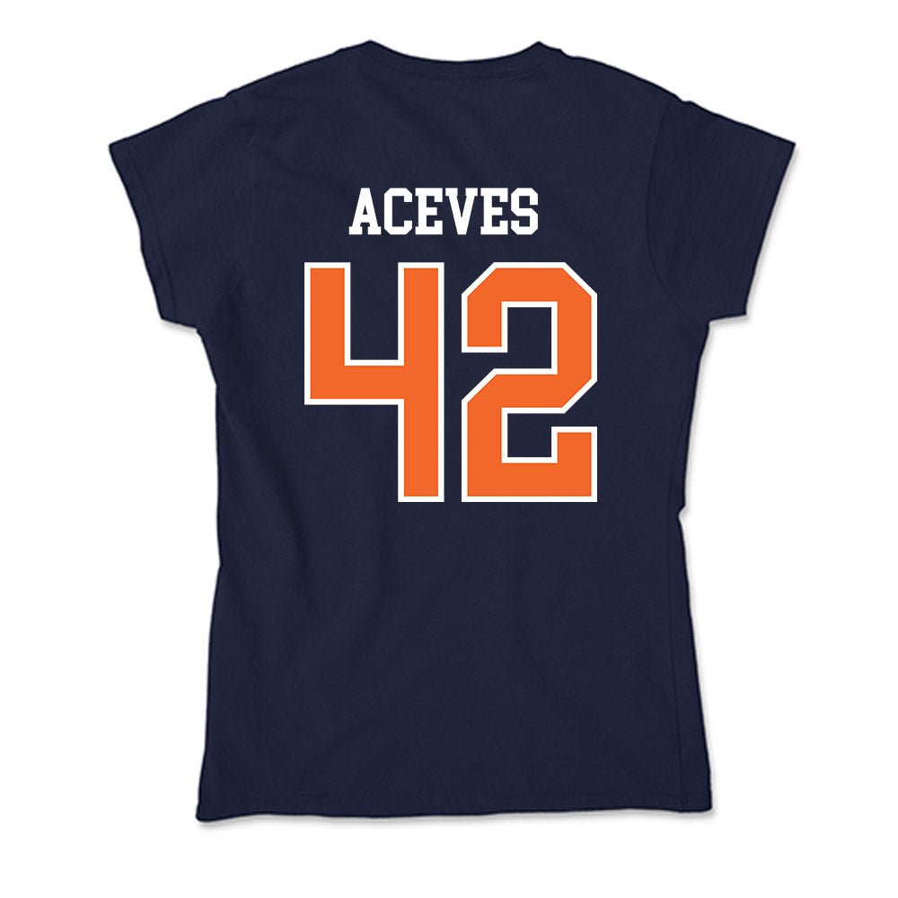 FPU - NCAA Men's Soccer : Diego Aceves - Classic Shersey Soft Style Women’s T-Shirt-1