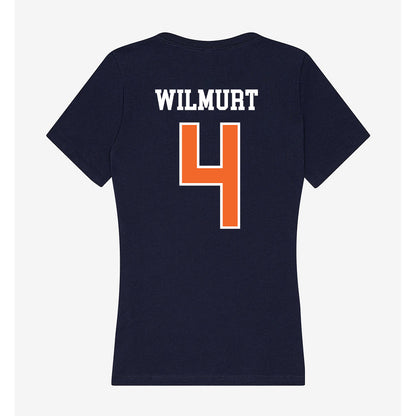 FPU - NCAA Women's Basketball : Kira Wilmurt - Classic Shersey Women's V-Neck T-Shirt-1