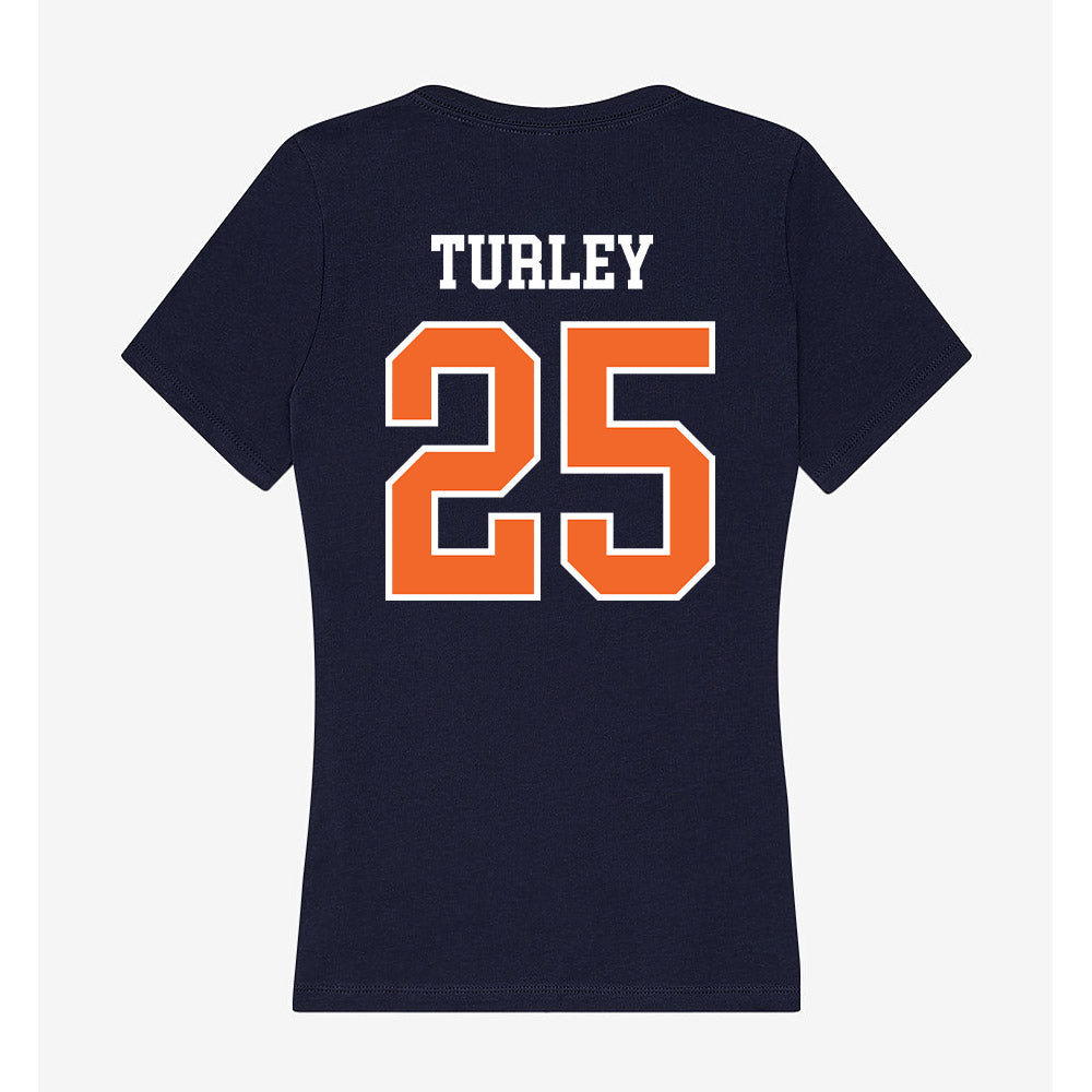 FPU - NCAA Baseball : Jake Turley - Classic Shersey Women's V-Neck T-Shirt-1