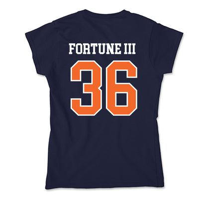 FPU - NCAA Men's Soccer : Allen Fortune III - Classic Shersey Soft Style Women’s T-Shirt-1