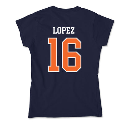 FPU - NCAA Men's Soccer : Brandon Lopez - Classic Shersey Soft Style Women’s T-Shirt-1