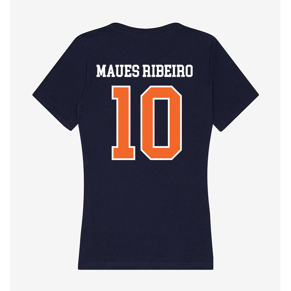 FPU - NCAA Men's Soccer : Lucas Maues Ribeiro - Classic Shersey Women's V-Neck T-Shirt-1