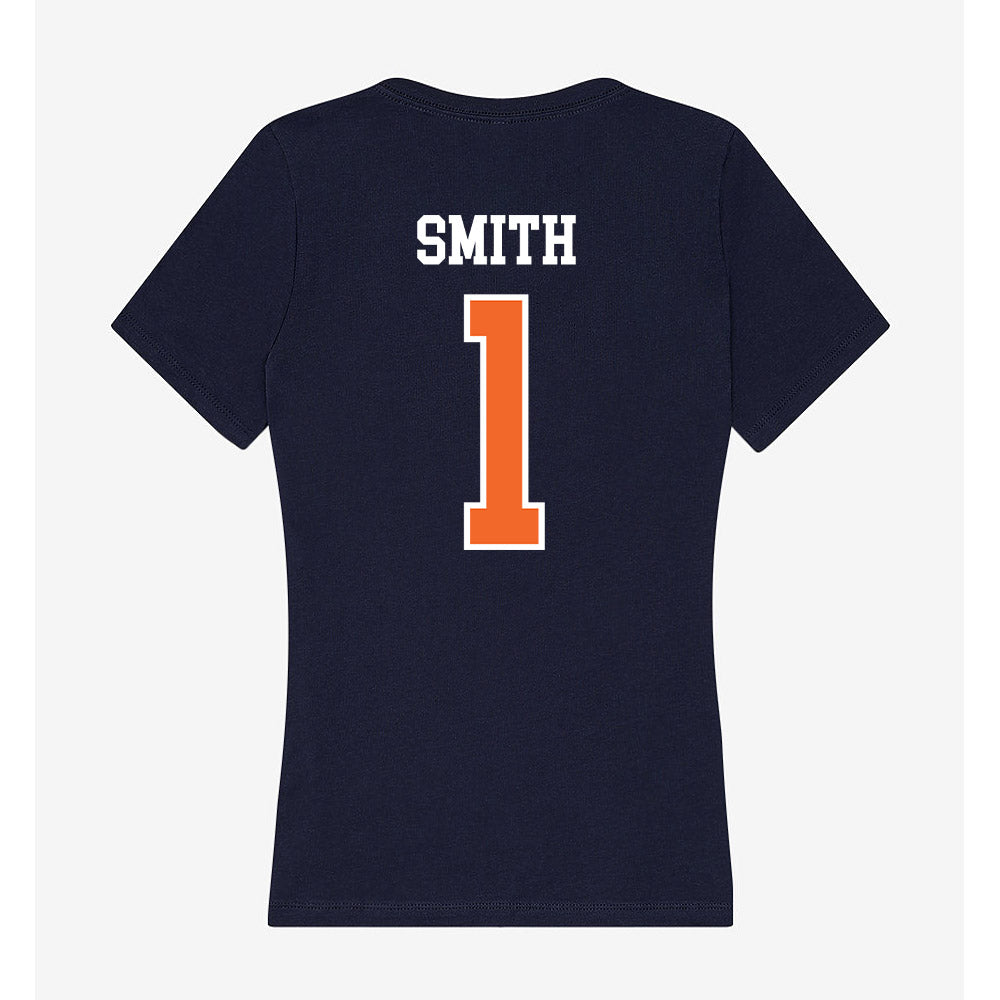 FPU - NCAA Baseball : Tejean Smith - Classic Shersey Women's V-Neck T-Shirt-1