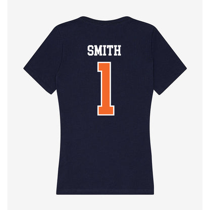 FPU - NCAA Baseball : Tejean Smith - Classic Shersey Women's V-Neck T-Shirt-1