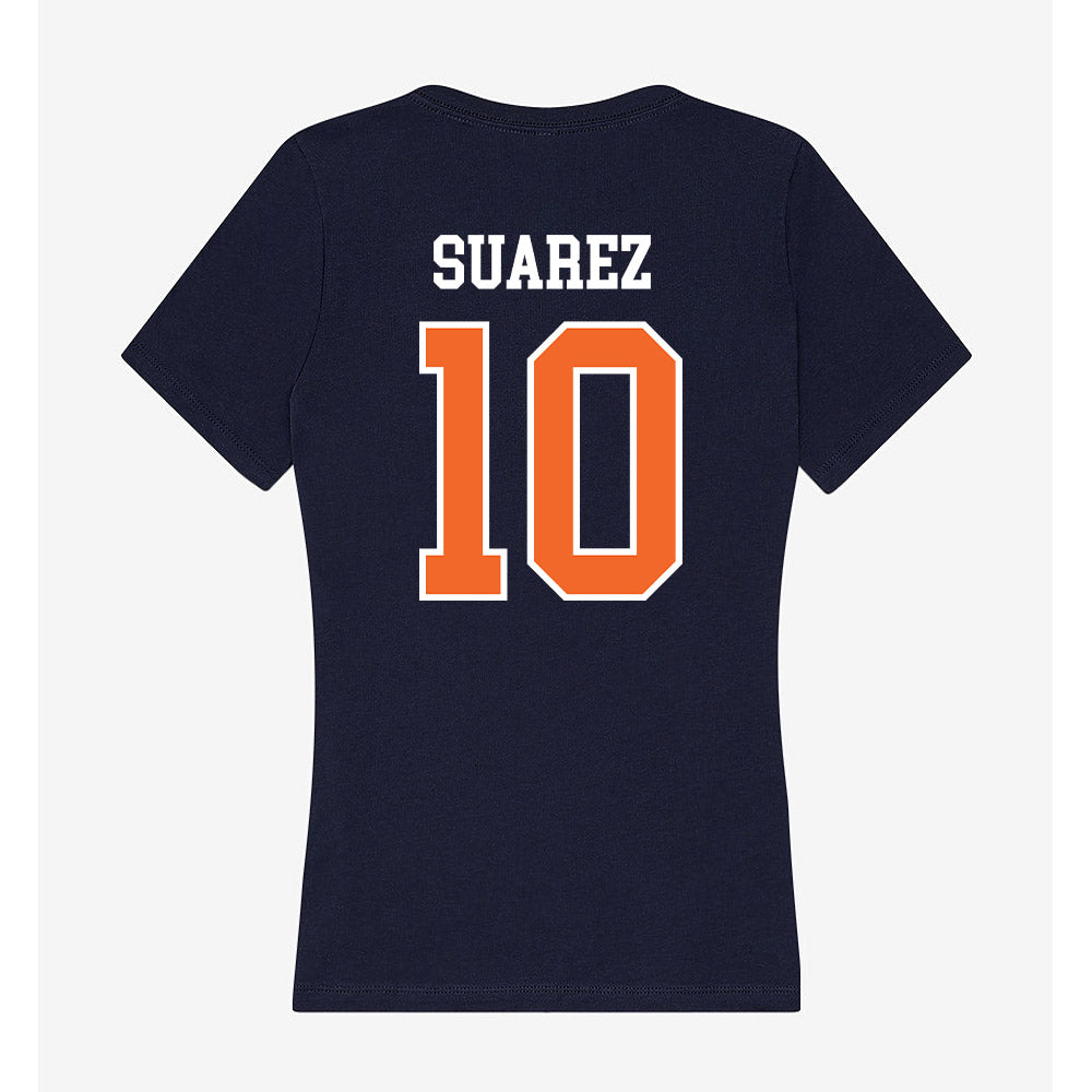 FPU - NCAA Women's Soccer : Celeste Suarez - Classic Shersey Women's V-Neck T-Shirt-1