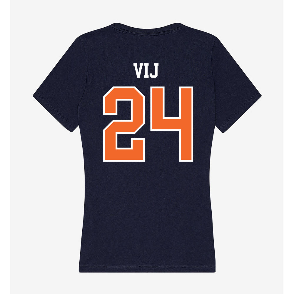 FPU - NCAA Men's Soccer : Yash Vij - Classic Shersey Women's V-Neck T-Shirt-1
