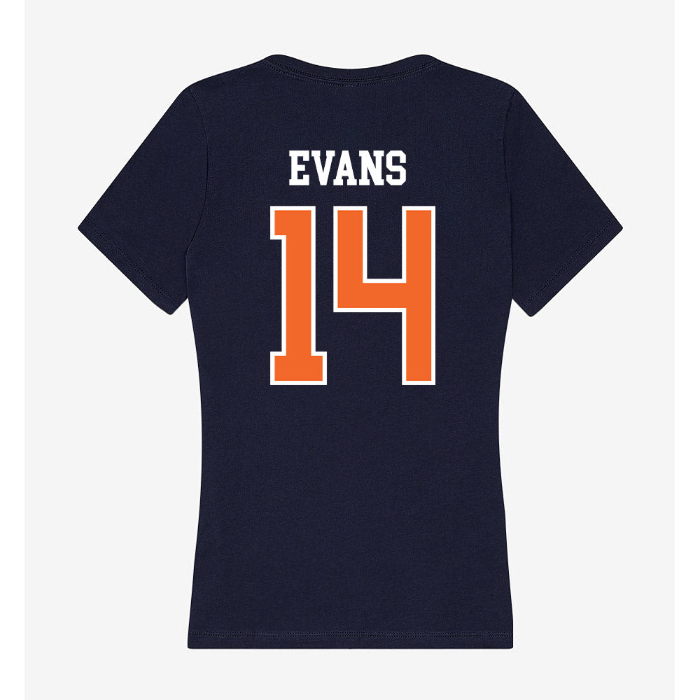 FPU - NCAA Women's Basketball : Sienna Evans - Classic Shersey Women's V-Neck T-Shirt-1