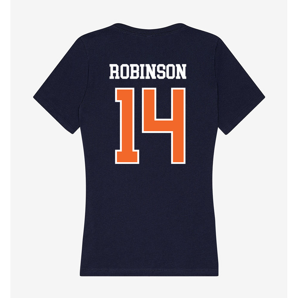 FPU - NCAA Baseball : Vincent Robinson - Classic Shersey Women's V-Neck T-Shirt-1