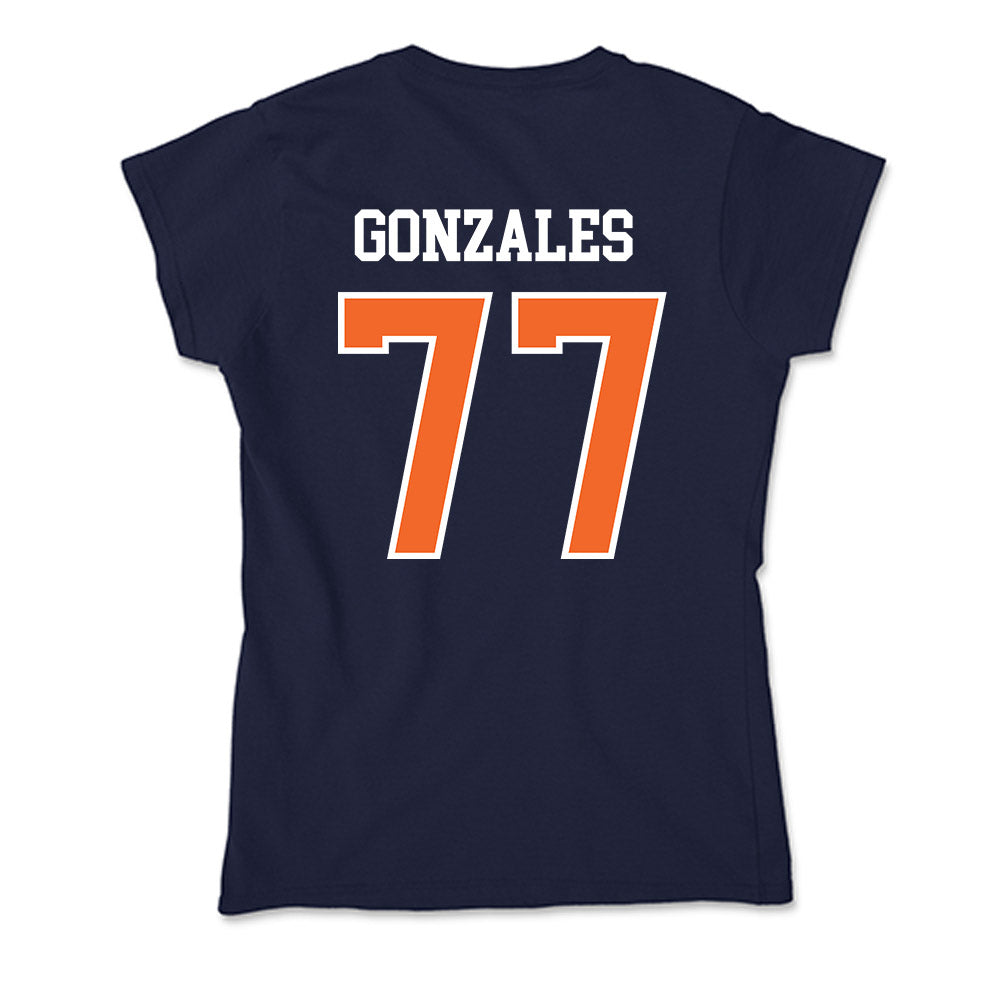 FPU - NCAA Baseball : Tyler Gonzales - Classic Shersey Soft Style Women’s T-Shirt-1