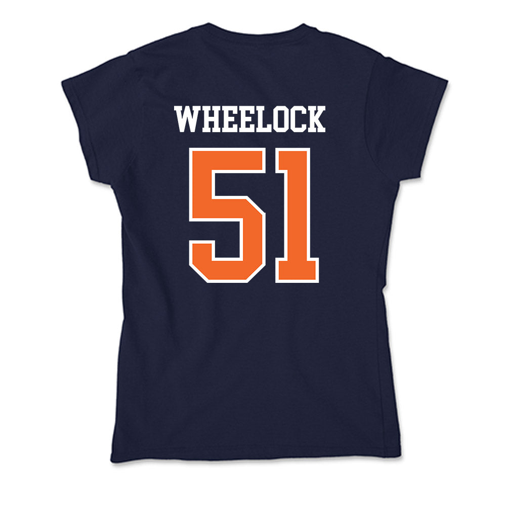 FPU - NCAA Baseball : Titus Wheelock - Classic Shersey Soft Style Women’s T-Shirt-1