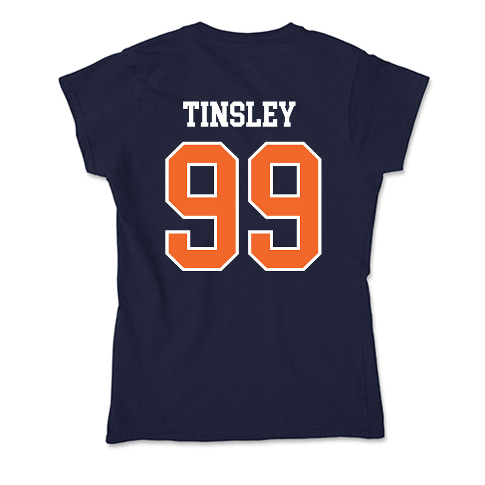 FPU - NCAA Baseball : Dustin Tinsley - Classic Shersey Soft Style Women’s T-Shirt-1