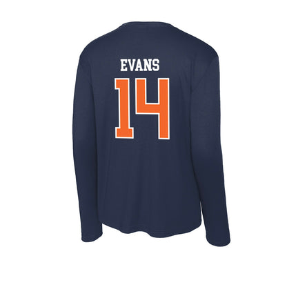 FPU - NCAA Women's Basketball : Sienna Evans - Classic Shersey Activewear Long Sleeve T-Shirt-1