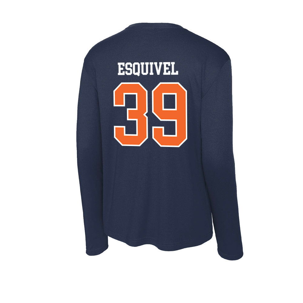 FPU - NCAA Baseball : Isaac Esquivel - Classic Shersey Activewear Long Sleeve T-Shirt-1