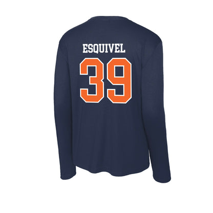 FPU - NCAA Baseball : Isaac Esquivel - Classic Shersey Activewear Long Sleeve T-Shirt-1