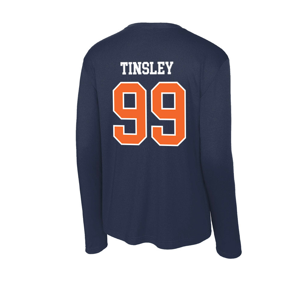 FPU - NCAA Baseball : Dustin Tinsley - Classic Shersey Activewear Long Sleeve T-Shirt-1
