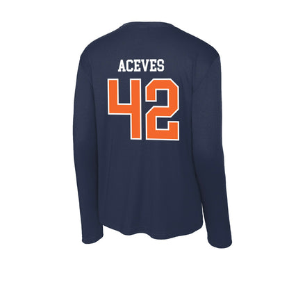 FPU - NCAA Men's Soccer : Diego Aceves - Classic Shersey Activewear Long Sleeve T-Shirt-1