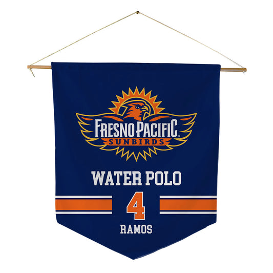 FPU - NCAA Men's Water Polo : Samuel Ramos - Pennant - 18" x 21"-0