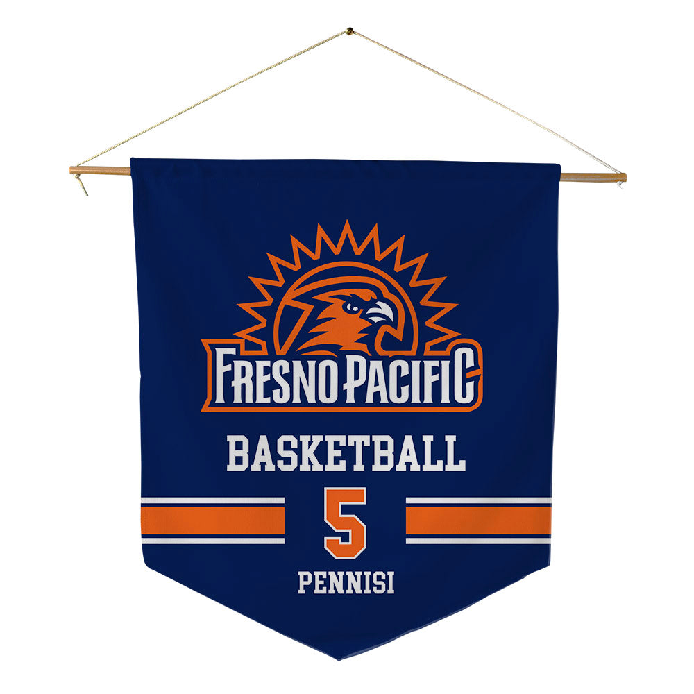 FPU - NCAA Men's Basketball : Harrison Pennisi - Pennant - 18" x 21"-0