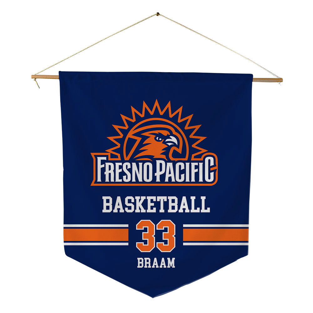 FPU - NCAA Men's Basketball : Ryan Braam - Pennant - 18" x 21"-0