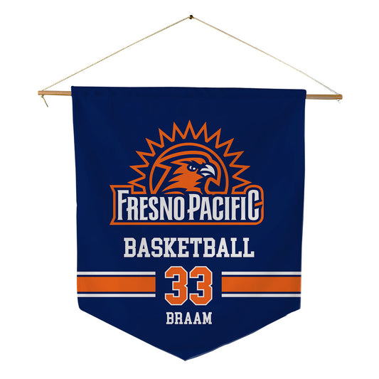 FPU - NCAA Men's Basketball : Ryan Braam - Pennant - 18" x 21"-0