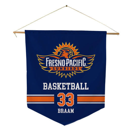 FPU - NCAA Men's Basketball : Ryan Braam - Pennant - 18" x 21"-0