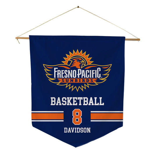 FPU - NCAA Men's Basketball : Nick Davidson - Pennant - 18" x 21"-0