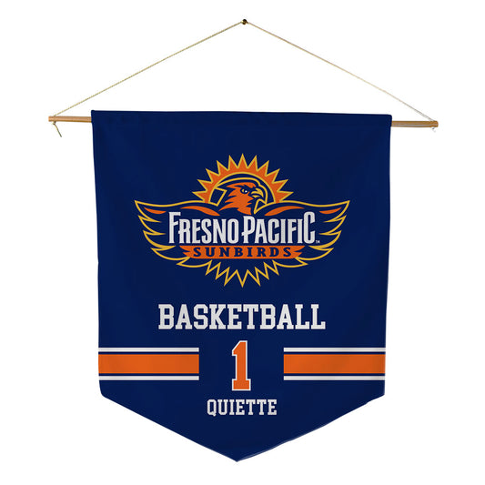 FPU - NCAA Men's Basketball : Gabriel Quiette - Pennant - 18" x 21"-0