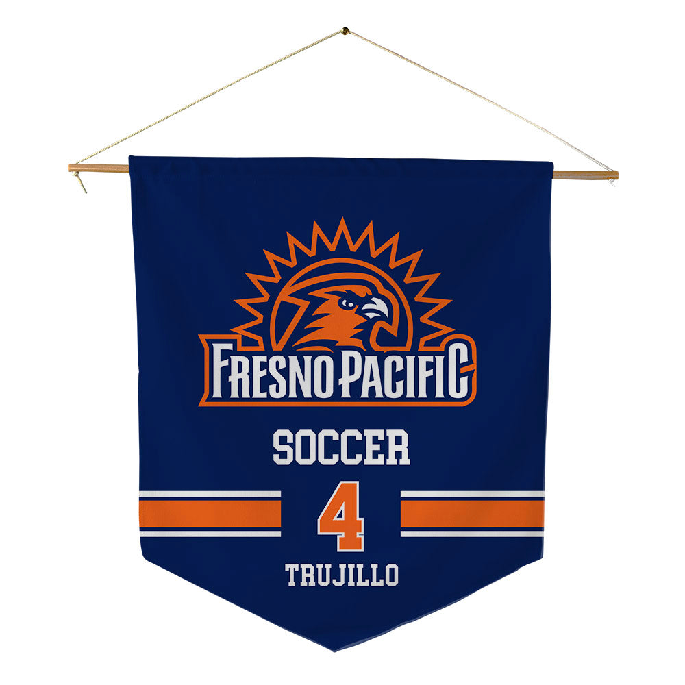 FPU - NCAA Men's Soccer : Cristian Trujillo - Pennant - 18" x 21"-0