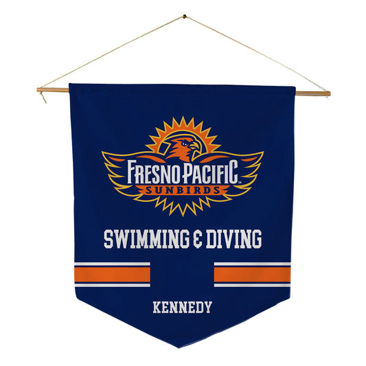 FPU - NCAA Women's Swimming & Diving : Madison Kennedy - Pennant - 18" x 21"-0