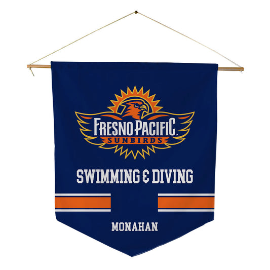 FPU - NCAA Women's Swimming & Diving : Mia Monahan - Pennant - 18" x 21"-0