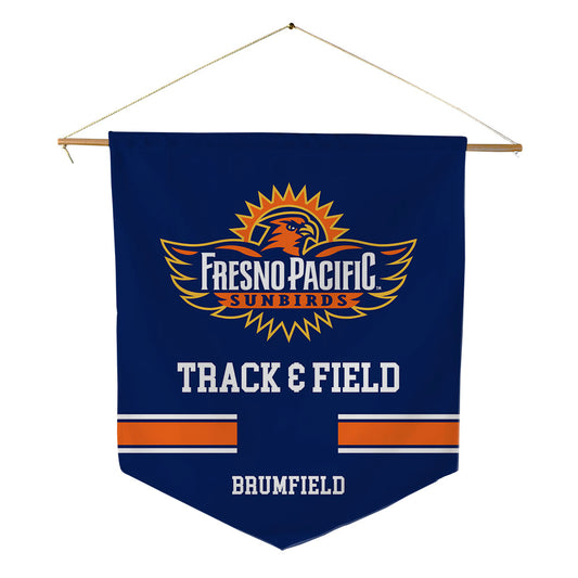 FPU - NCAA Men's Track & Field : Kholin Brumfield - Pennant - 18" x 21"-0