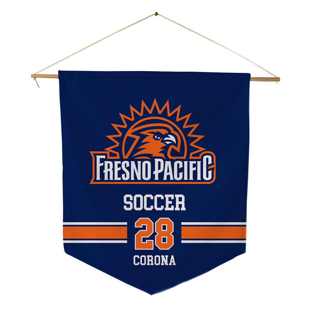 FPU - NCAA Women's Soccer : Celine Corona - Pennant - 18" x 21"-0