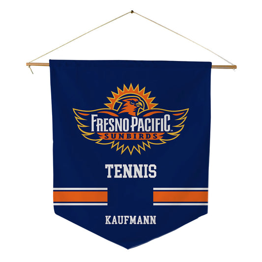 FPU - NCAA Men's Tennis : Cedric Kaufmann - Pennant - 18" x 21"-0
