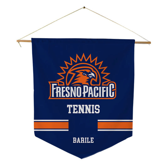 FPU - NCAA Men's Tennis : Charlie Barile - Pennant - 18" x 21"-0