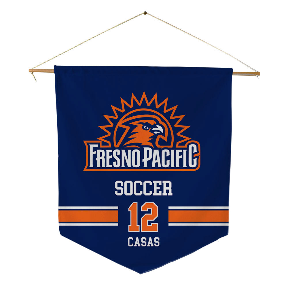 FPU - NCAA Women's Soccer : Krysta Casas - Pennant - 18" x 21"-0