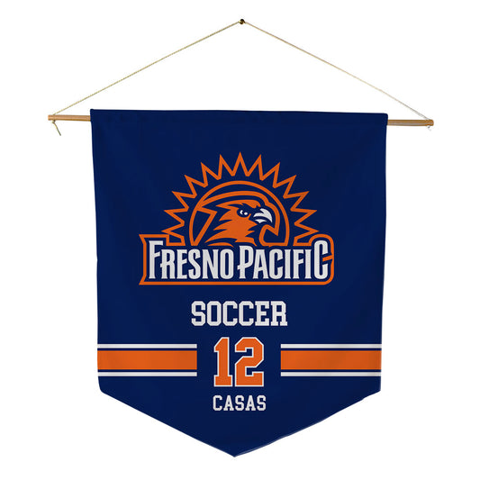 FPU - NCAA Women's Soccer : Krysta Casas - Pennant - 18" x 21"-0