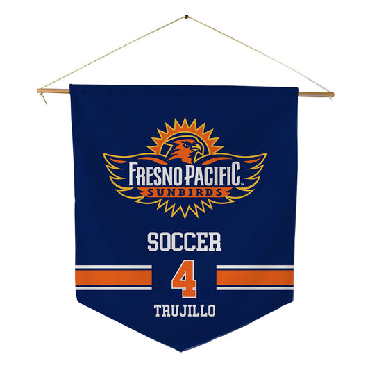 FPU - NCAA Men's Soccer : Cristian Trujillo - Pennant - 18" x 21"-0