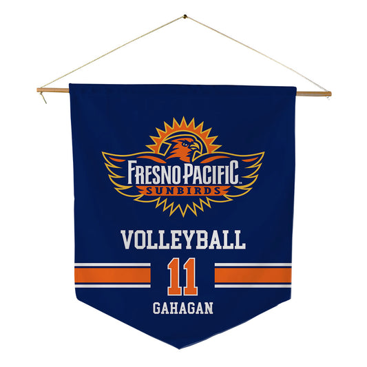FPU - NCAA Women's Volleyball : Yajaira Gahagan - Pennant - 18" x 21"-0
